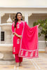 Women's Pure Viscose Rayon Embroidered Kurta Set's.