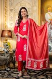 Women's Pure Viscose Rayon Embroidered Kurta Set's.