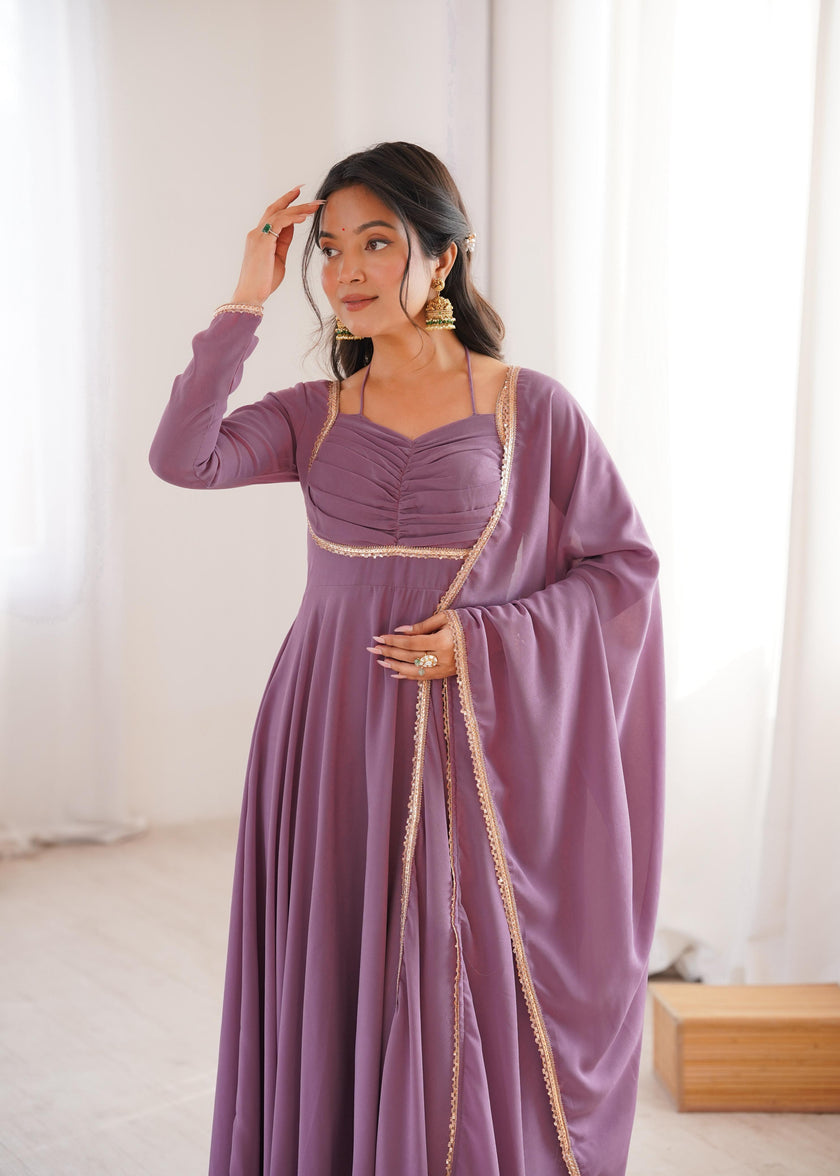 Designer Anarkali Dress for Women with Flowing Silhouette.