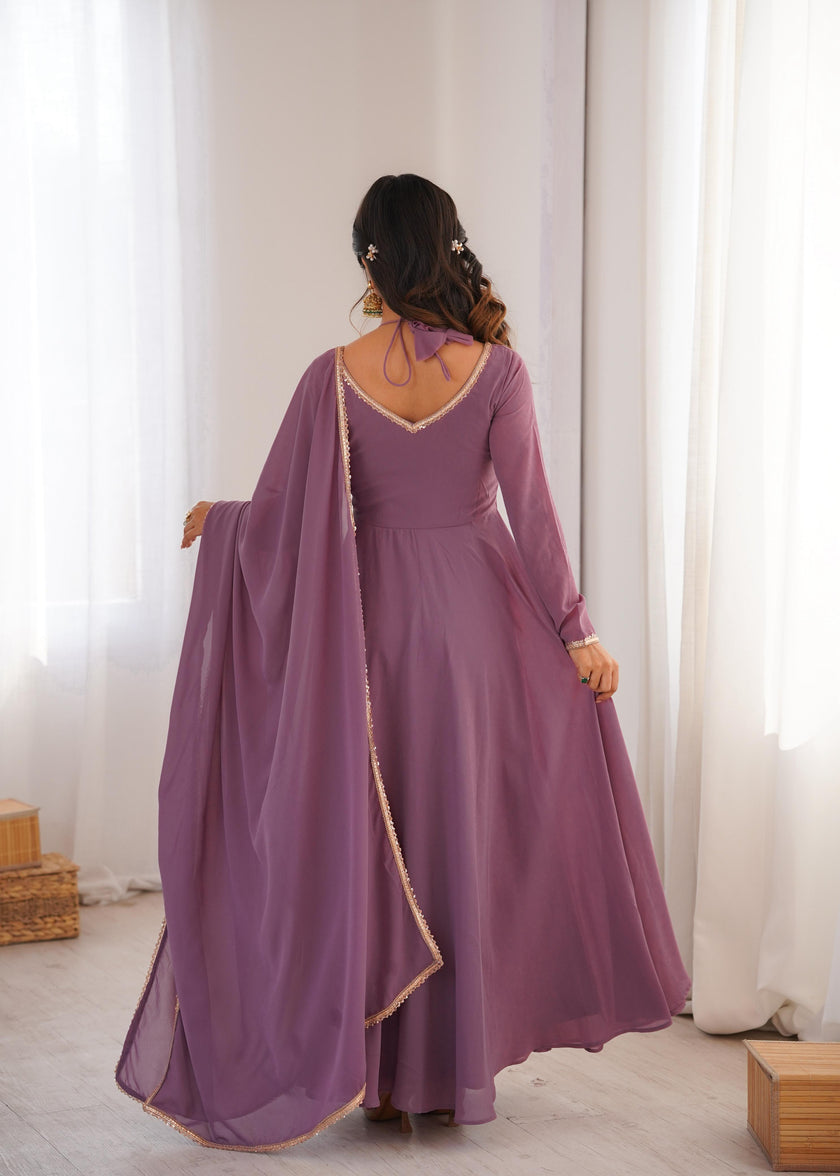 Designer Anarkali Dress for Women with Flowing Silhouette.