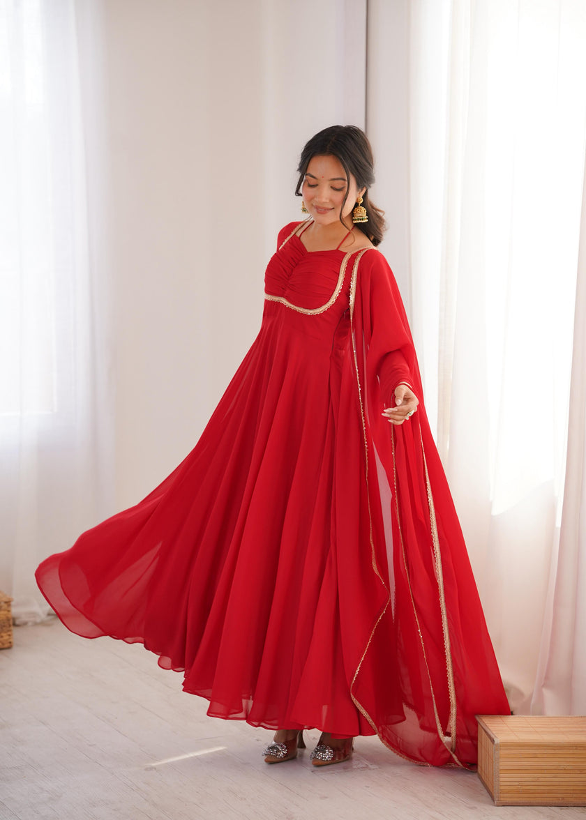 Designer Anarkali Dress for Women with Flowing Silhouette.