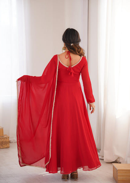 Designer Anarkali Dress for Women with Flowing Silhouette.