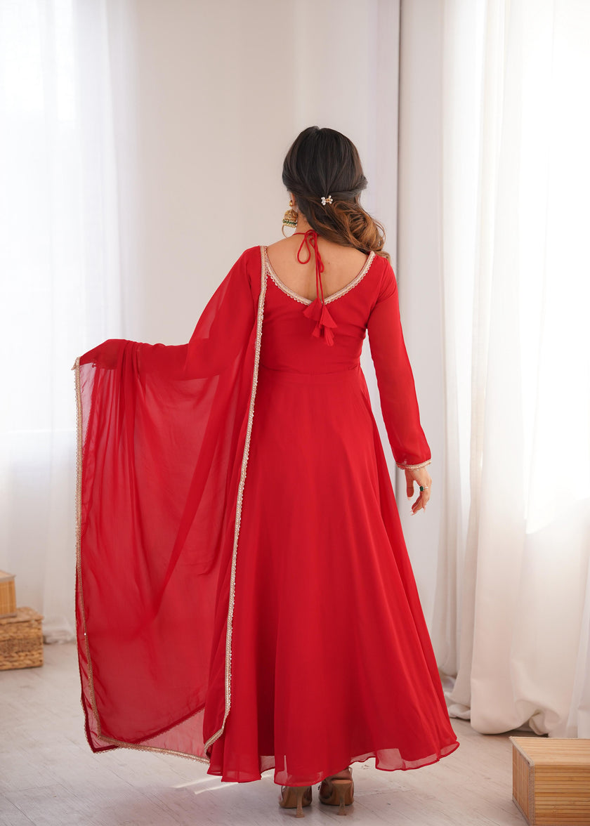 Designer Anarkali Dress for Women with Flowing Silhouette.