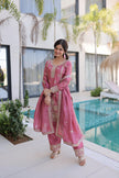 Designer Ethnic Kurta Pant Set with Heavy Embroidery