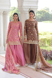 Elegant Embroidered Kurta Palazzo Set with Dupatta.