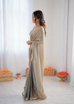 Graceful Party Wear Saree with Subtle Shine Finish.
