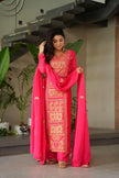 Traditional Punjabi Suit Set with Designer Dupatta.