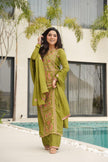 Traditional Punjabi Suit Set with Designer Dupatta.