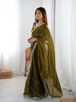 Lightweight Designer Saree with Elegant Border Finish.