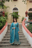 Royal Embroidered Anarkali Set Trio Collection.