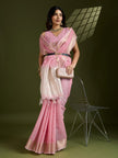 Woven Silk Saree with Rich Zari Border.