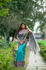 Stylish Saree with Traditional Woven Pallu Design.