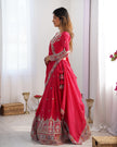 Premium Festive Lehenga Choli with Heavy Traditional Embroidery.