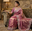 Royal Tissue Silk Saree With Heavy Embroidery.