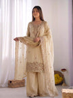 Designer Festive Wear Suit Set with Heavy Embroidery.