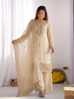 Designer Festive Wear Suit Set with Heavy Embroidery.