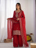 Designer Festive Wear Suit Set with Heavy Embroidery.