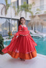 Premium Flared Ethnic Wear Anarkali Dress With Beautiful Dupatta & Elegant Look.