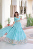 Premium Designer Sequins Embroidered Readymade Lehenga choli Set .
