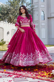 Premium Traditional Flared Lehenga Choli With Beautiful Embroidery Work For Party Wear Look.