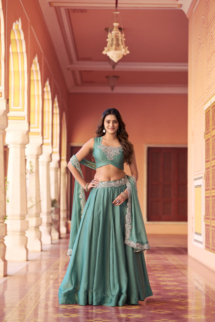 Graceful Embroidered Lehenga Choli Collection with Stylish Dupatta.