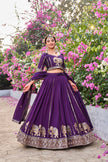Royal Elephant Embroidered Lehenga Choli Collection.