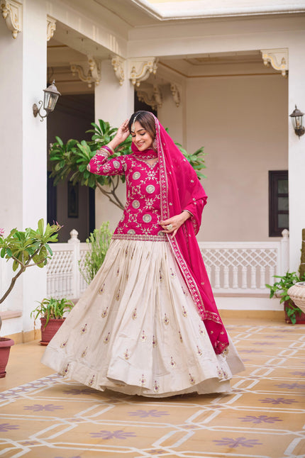 Elegant Embroidered Lehenga Choli Collection for Festive Glam.