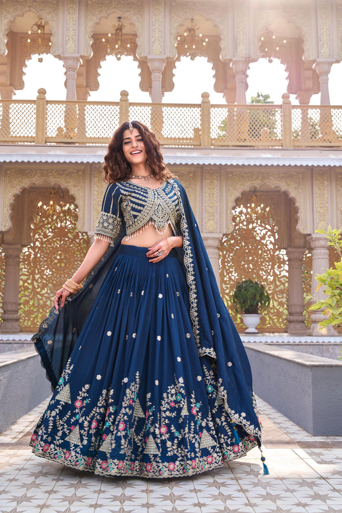 Royal Designer Lehenga Choli Collection with Heavy Embroidery.