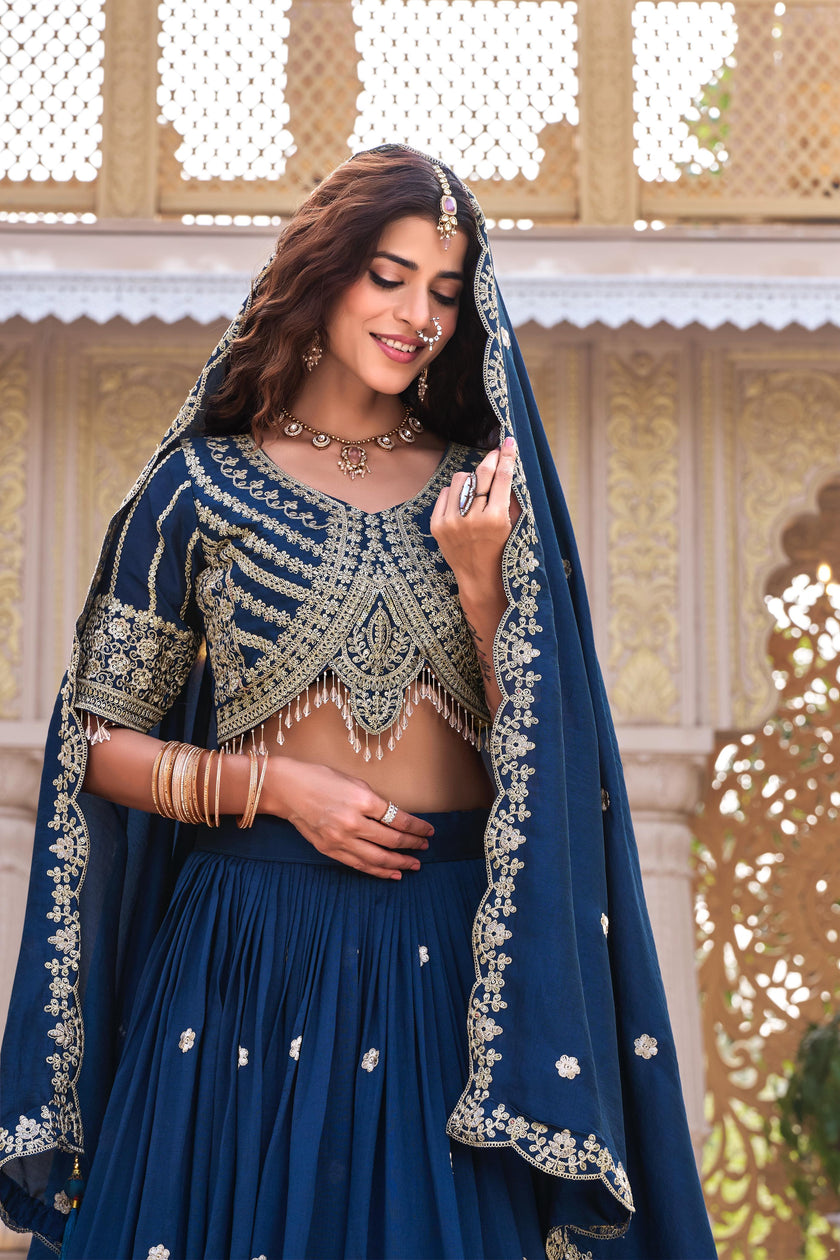 Royal Designer Lehenga Choli Collection with Heavy Embroidery.
