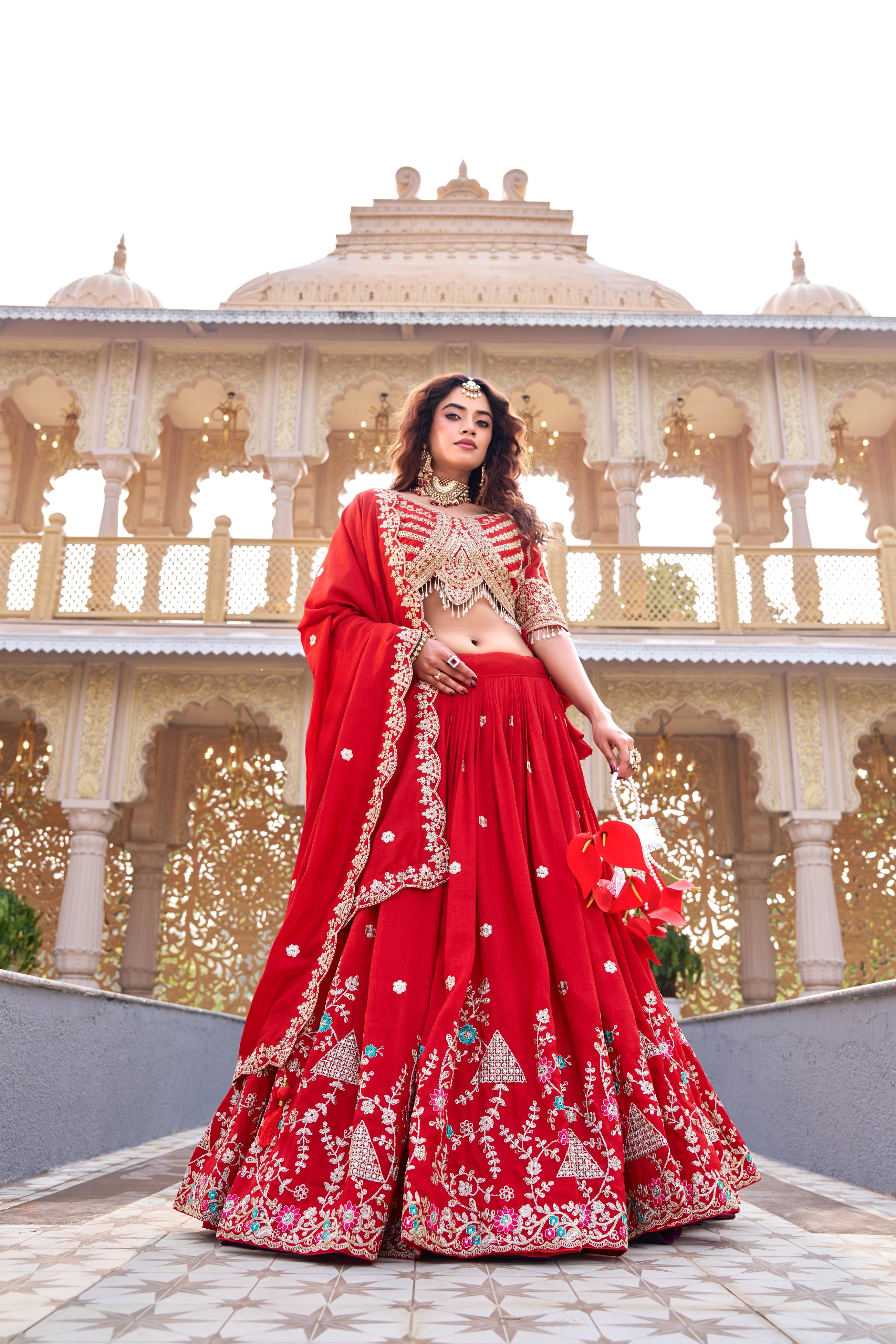 Royal Designer Lehenga Choli Collection with Heavy Embroidery.