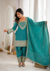 Premium Traditional Embroidered Patiala Suit Set with Elegant Dupatta for Women.