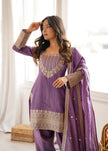 Premium Traditional Embroidered Patiala Suit Set with Elegant Dupatta for Women.
