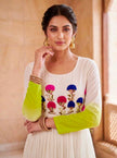 Women's Designer Embroidered Anarkali Gown.