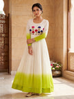 Women's Designer Embroidered Anarkali Gown.