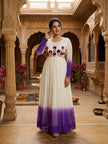 Women's Designer Embroidered Anarkali Gown.