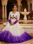 Women's Designer Embroidered Anarkali Gown.