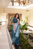 Women's Floral Print Georgette Saree with Blouse Piece.