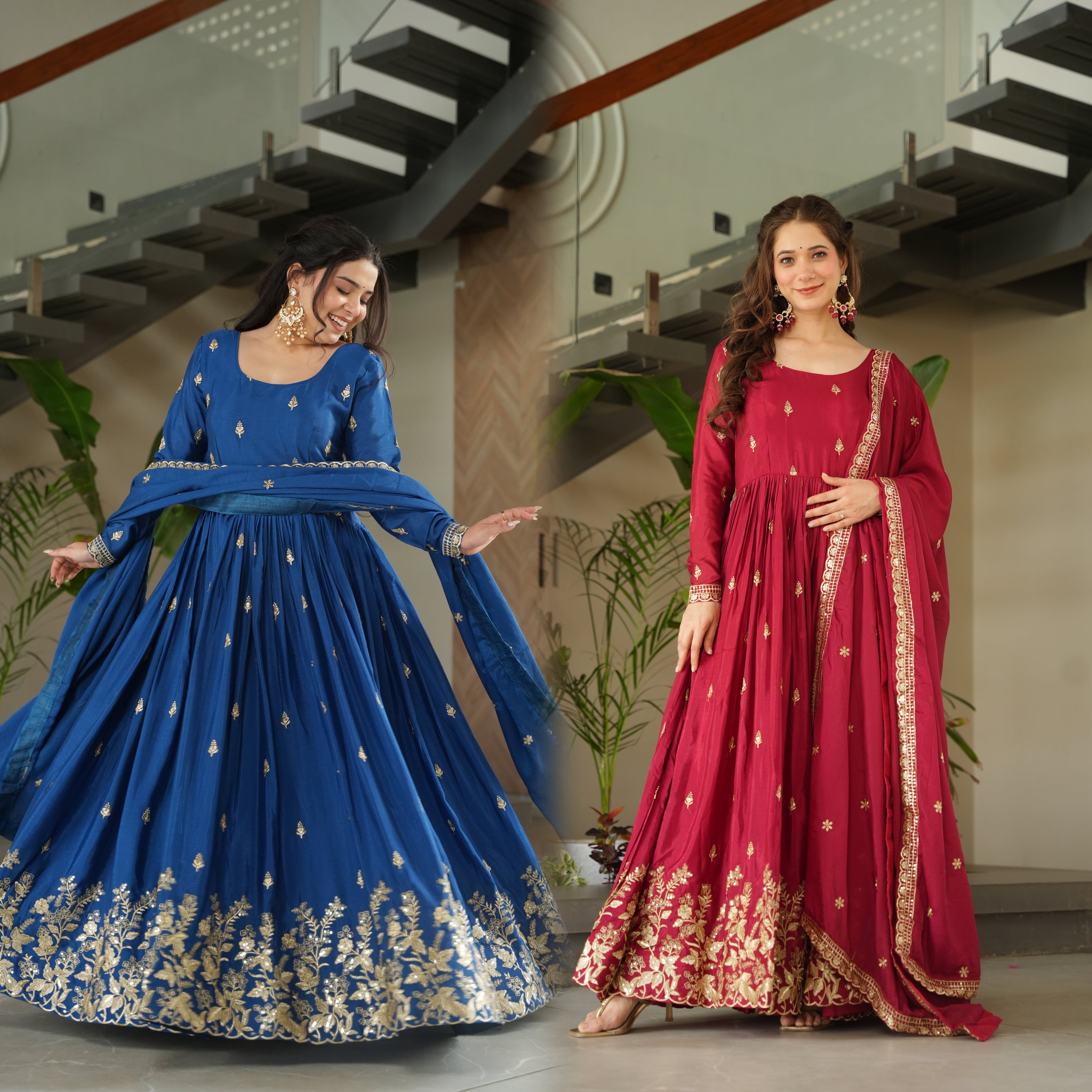 Premium Designer Ready-made Gown Collection.