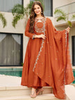 Designer Festive Wear Anarkali Kurta Set For Women.