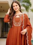 Designer Festive Wear Anarkali Kurta Set For Women.