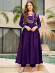Designer Festive Wear Anarkali Kurta Set For Women.
