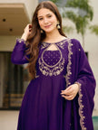 Designer Festive Wear Anarkali Kurta Set For Women.