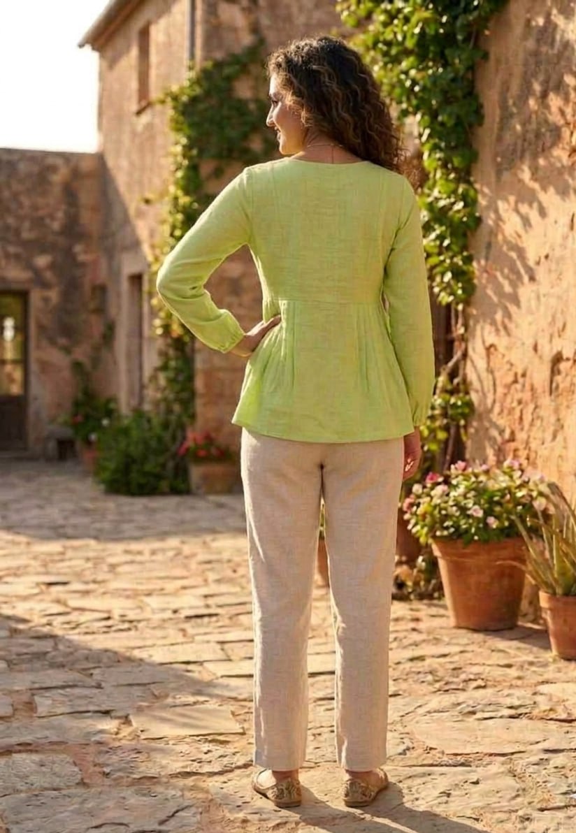 Summer Casual Cotton Coord Set for Women.