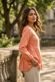 Summer Casual Cotton Coord Set for Women.