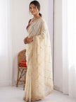Premium Embroidery Border Saree for Women.