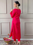 Stylish Embroidered Kurta Set with Dupatta.