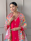 Stylish Embroidered Kurta Set with Dupatta.