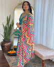 Stylish Embroidered Kurta Set with Dupatta.