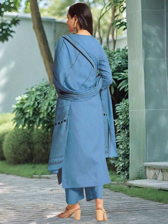 Premium Feel Kurta Set with Dupatta.