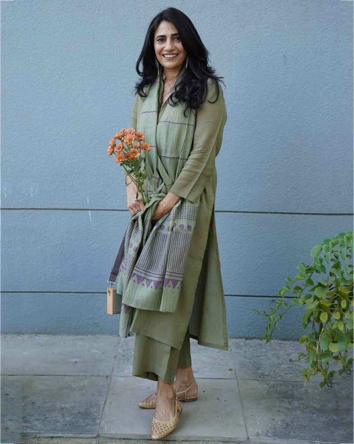 Premium Feel Kurta Set with Dupatta.